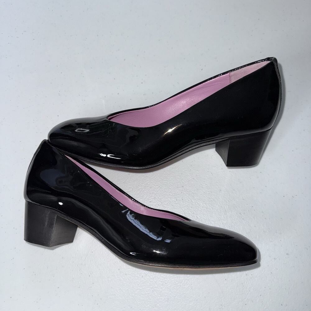 Robert Zur Women’s Madelyn Black Patent Leather Size 6.5 - Picture 1 of 7